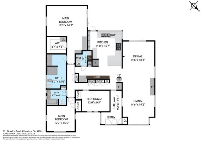 821 Novelda Road, Alhambra, CA 91801