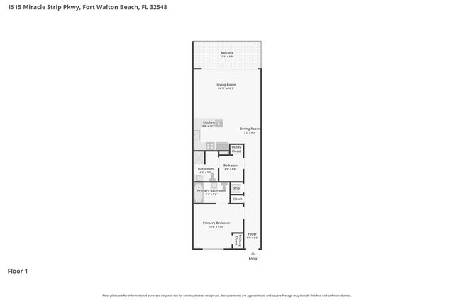 1515 SE Miracle Strip Parkway 205, Fort Walton Beach, FL 32548