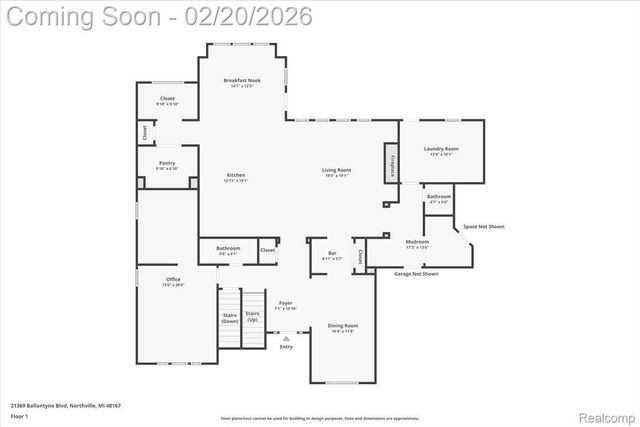 21369 Ballantyne Boulevard, Novi, MI 48167