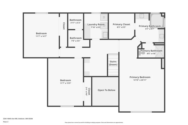 3244 140th Avenue NW, Andover, MN 55304