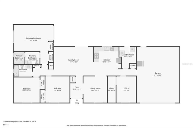 3777 PARKWAY BOULEVARD, Land O Lakes, FL 34639