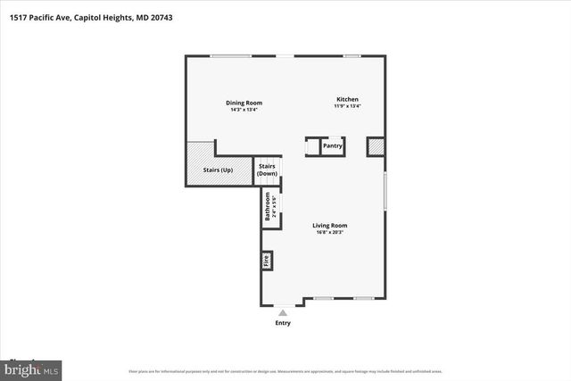 1517 PACIFIC AVE, Capitol Heights, MD 20743