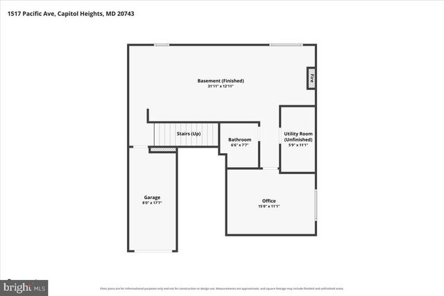1517 PACIFIC AVE, Capitol Heights, MD 20743