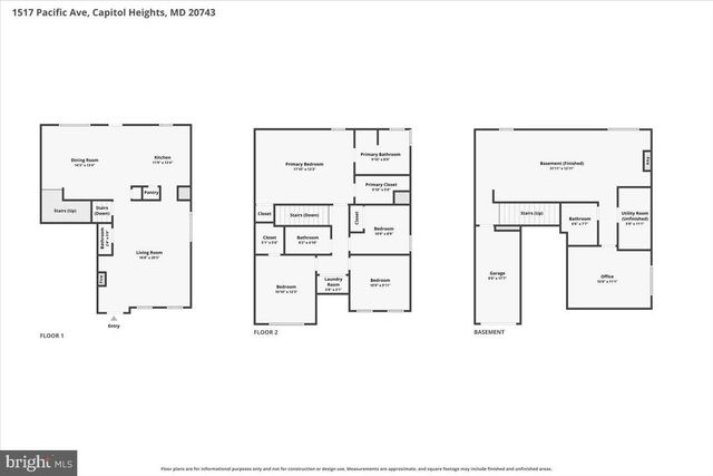 1517 PACIFIC AVE, Capitol Heights, MD 20743