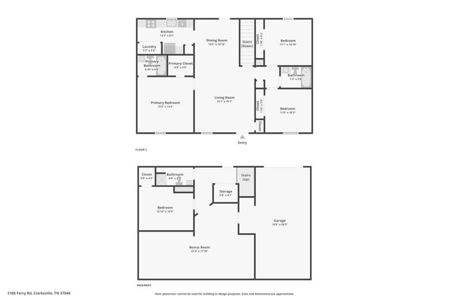 2105 Ferry Rd, Clarksville, TN 37040