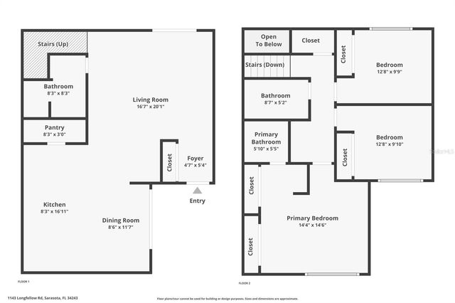 1143 LONGFELLOW ROAD, Sarasota, FL 34243