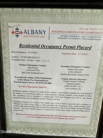 79 Ten Broeck Street, Albany, NY 12210