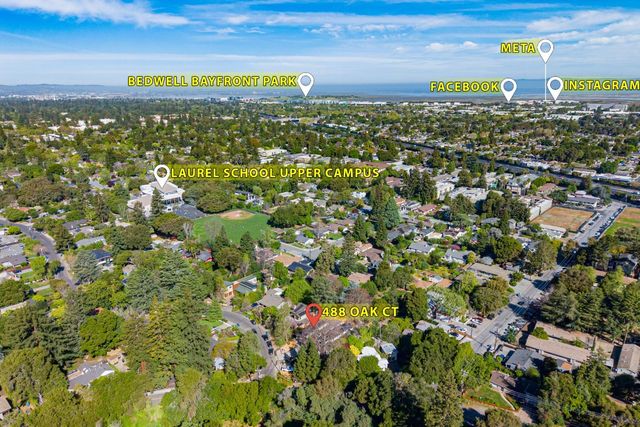488 Oak Court, Menlo Park, CA 94025