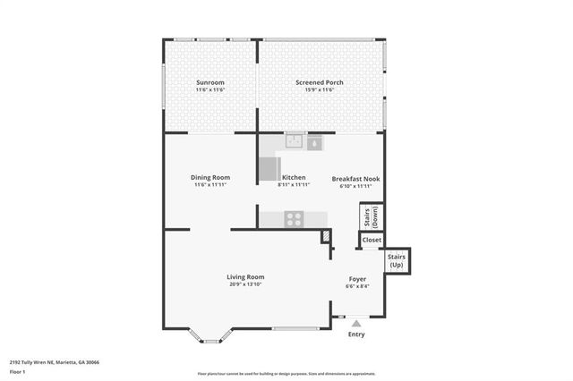 2192 Tully Wren NE, Marietta, GA 30066