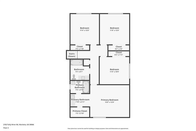 2192 Tully Wren NE, Marietta, GA 30066