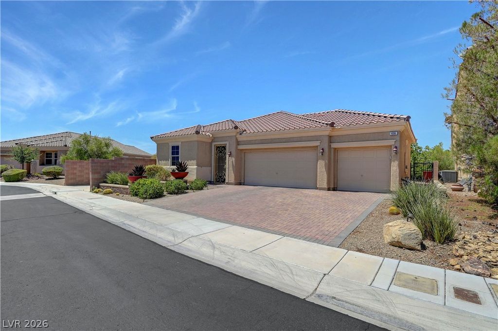436 Via Del Foro Drive, Henderson, NV 89011 — exterior
