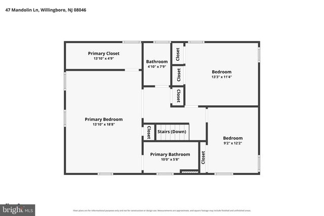47 MANDOLIN LN, Willingboro, NJ 08046
