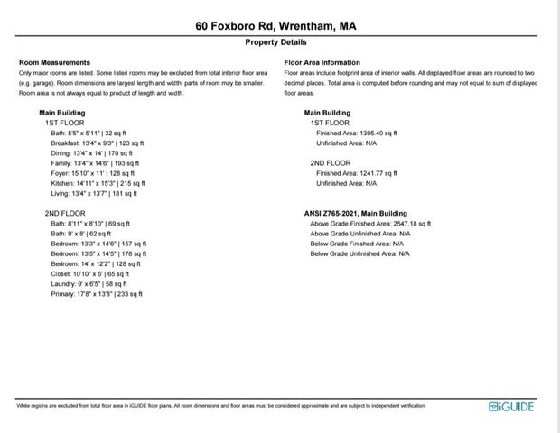 60 Foxboro Rd, Wrentham, MA 02093