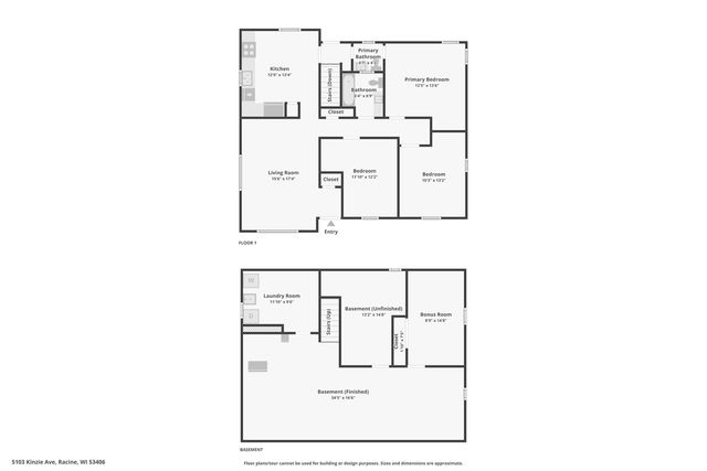 5103 Kinzie AVENUE, Racine, WI 53406