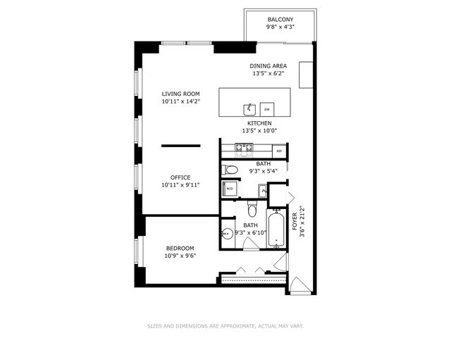 106 N Aberdeen Street 3A, Chicago, IL 60607