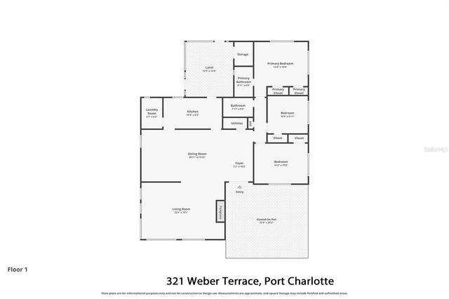 321 WEBER TERRACE, Port Charlotte, FL 33952
