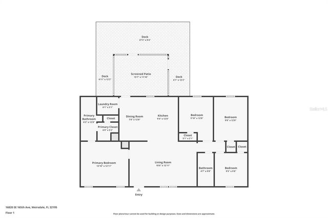 16820 SE 165TH AVENUE, Weirsdale, FL 32195