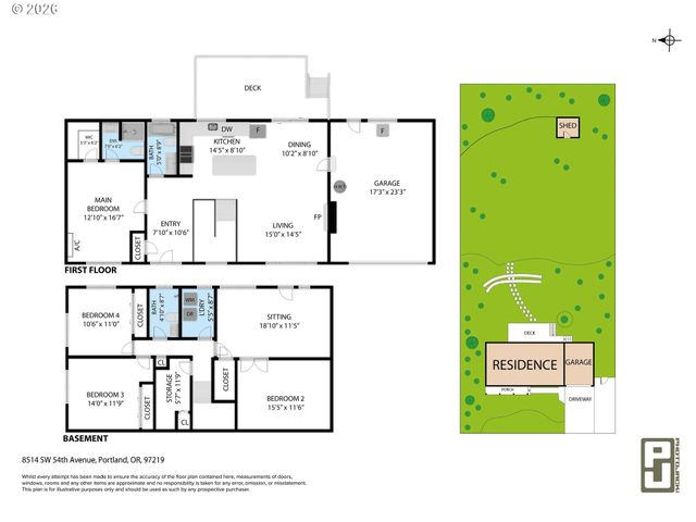 8514 Sw 54TH Ave, Portland, OR 97219