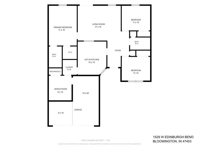 1529 W Edinburgh Bend, Bloomington, IN 47403