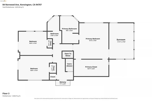 84 Norwood Ave, Kensington, CA 94707