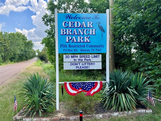 106 Lowe Drive, Mabank, TX 75156