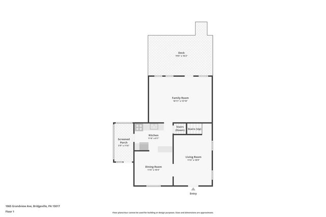 1065 GRANDVIEW AVENUE, Bridgeville, PA 15017