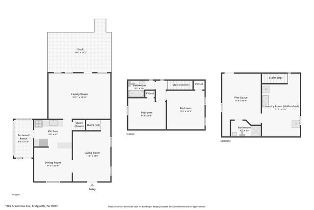 1065 GRANDVIEW AVENUE, Bridgeville, PA 15017