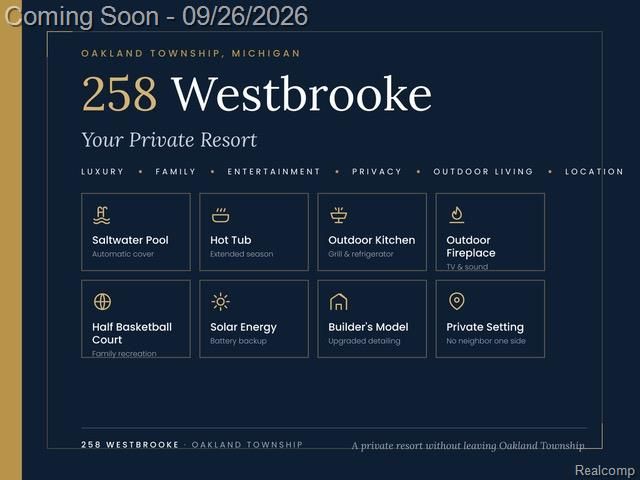 258 Westbrooke Drive, Oakland, MI 48363