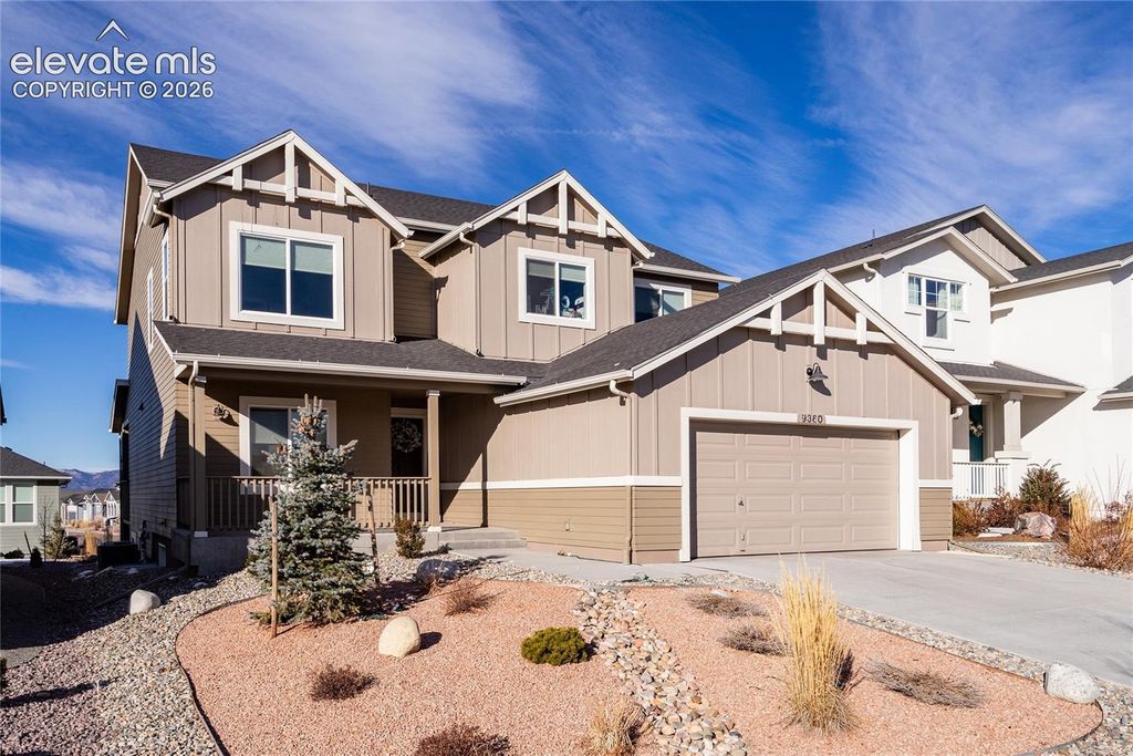 9360 Bugaboo Drive, Colorado Springs, CO 80924 — exterior