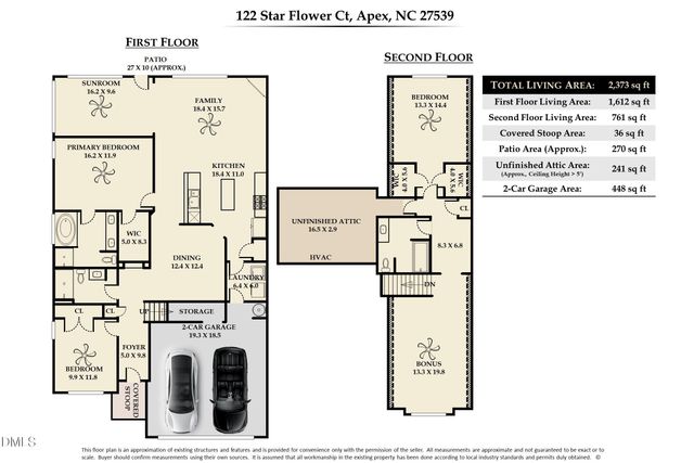 122 Star Flower Court, Apex, NC 27539