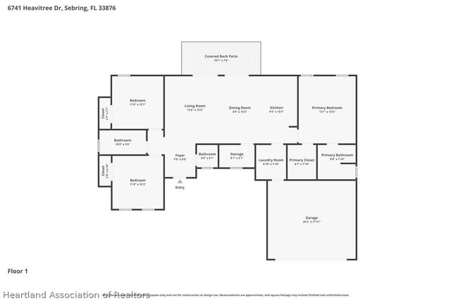 6741 Heavitree Drive, Sebring, FL 33876