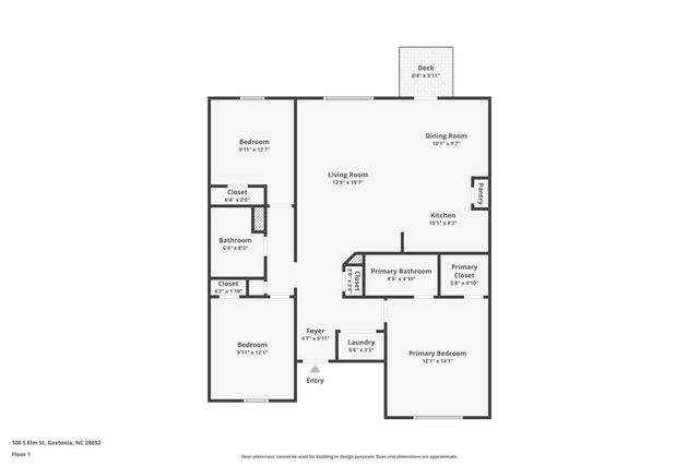 106 S Elm Street, Gastonia, NC 28052