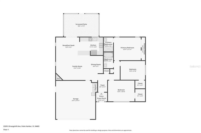 2329 E ORANGEHILL AVENUE, Palm Harbor, FL 34683