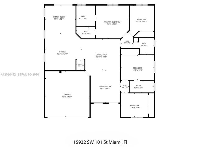 15932 SW 101st Ter, Miami, FL 33196