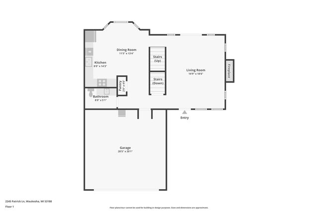 2245 Patrick LANE, Waukesha, WI 53188