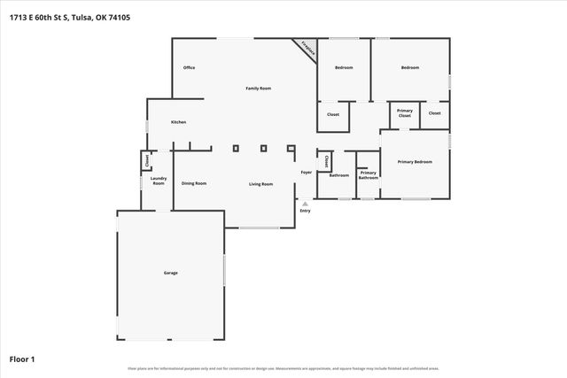 1713 E 60th Street, Tulsa, OK 74105