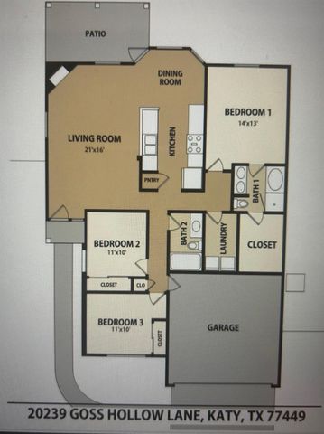 20239 Goss Hollow Lane, Katy, TX 77449