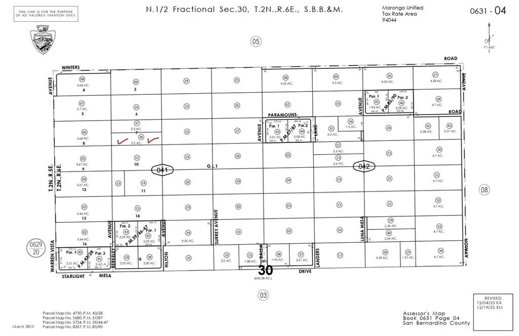 0 Hilton, Landers, CA 92285