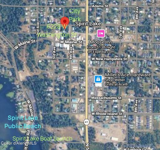 6228 W Washington ST, Spirit Lake, ID 83869