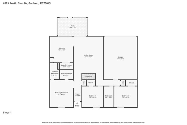 6329 Rustic Glen Drive, Garland, TX 75043