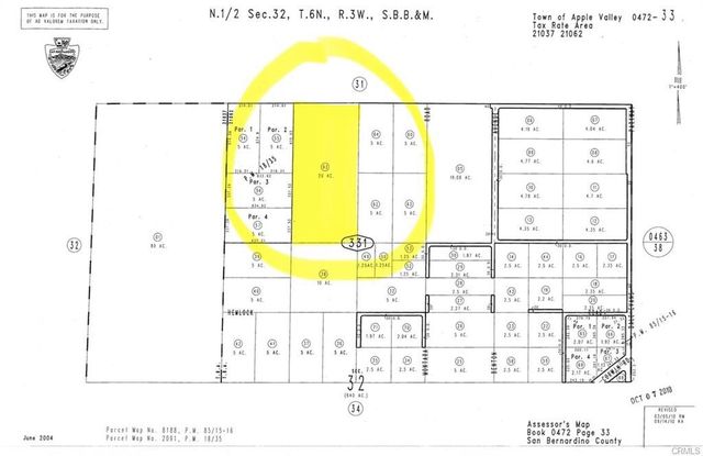 0 FALCHION Road, Apple Valley, CA 92307