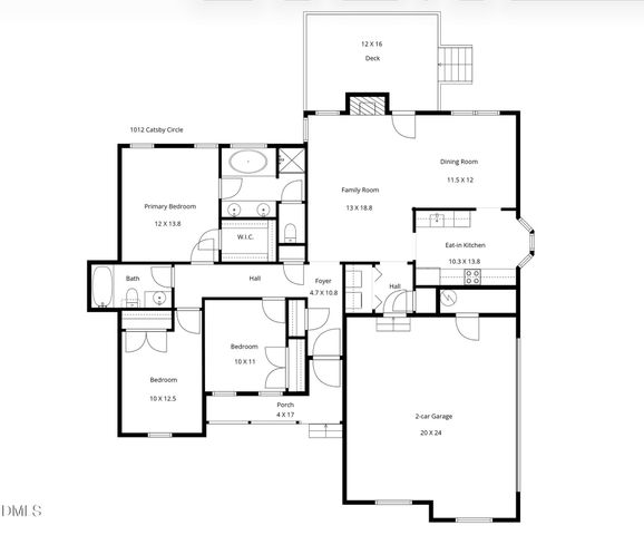 1012 Catsby Circle, Raleigh, NC 27603