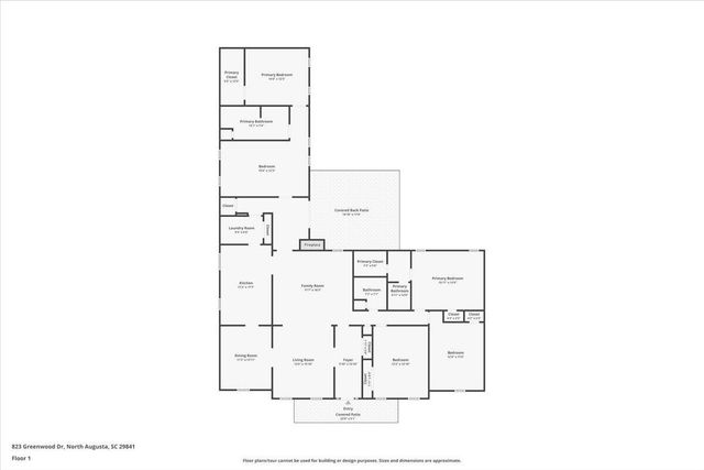 823 Greenwood Drive, North Augusta, SC 29841