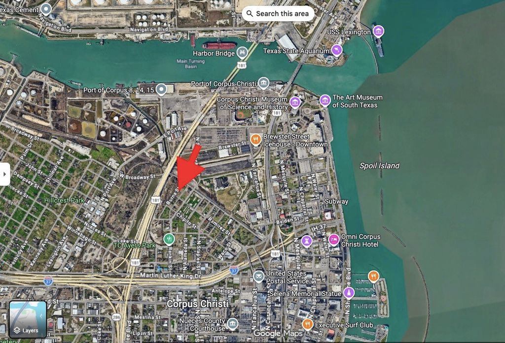 1510 Burns St, Corpus Christi, TX 78401 — exterior