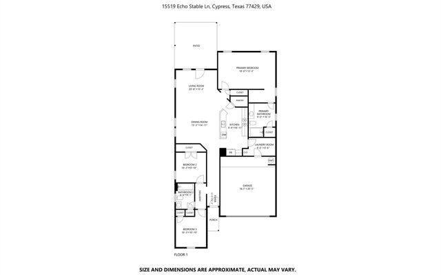 15519 Echo Stable Lane, Cypress, TX 77429