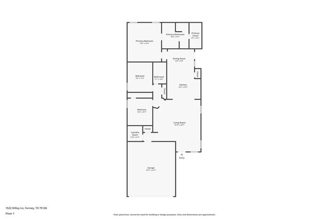 1522 Dilley Lane, Forney, TX 75126