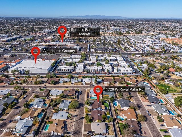 1726 W ROYAL PALM Road, Phoenix, AZ 85021