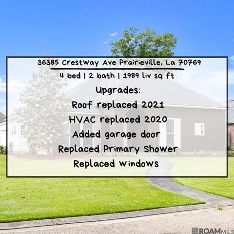 36385 Crestway Ave, Prairieville, LA 70769