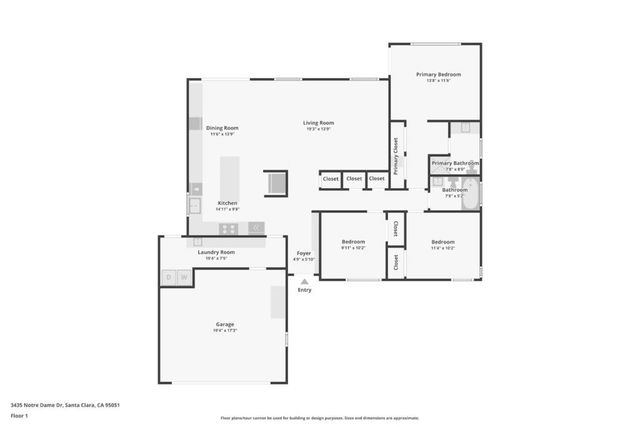 3435 Notre Dame Drive, Santa Clara, CA 95051