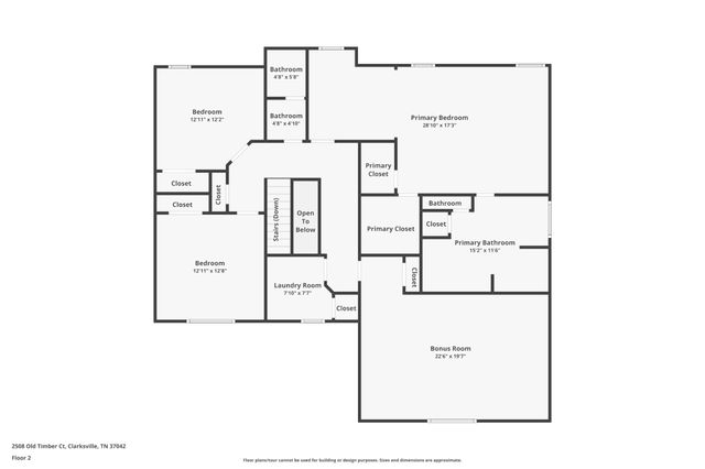 2508 Old Timber Ct, Clarksville, TN 37042